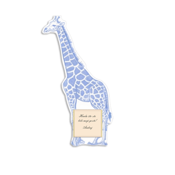 PsToper čoko zirafa