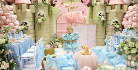 Dekoracija za Prvi Rođendan - Pepeljuga