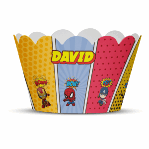 Korpice za mafine super junaci - Slika 1