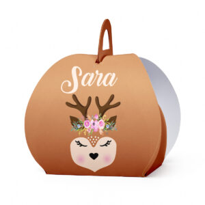 Kutijica za poklone ovalna jelen - Slika 1