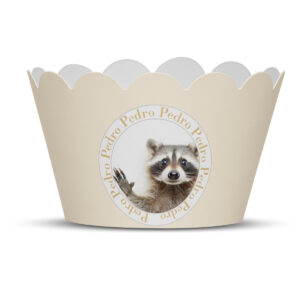 Korpice za mafine Pedro rakun - Slika 1