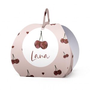 Kutijica za poklone ovalna višnja - Slika 1