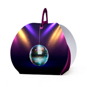 Kutijica za poklone ovalna disko - Slika 1