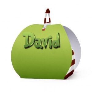 Kutijica za poklone ovalna Grinč - Slika 2