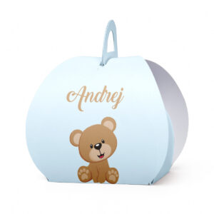 Kutijica za poklone ovalna meda I