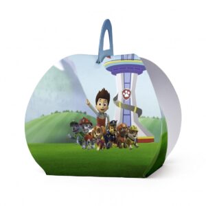 Kutijica za poklone ovalna Patrolne šape - Slika 1