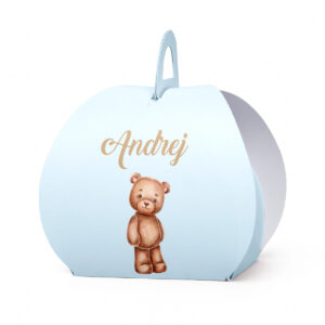 Kutijica za poklone ovalna meda II - Slika 1