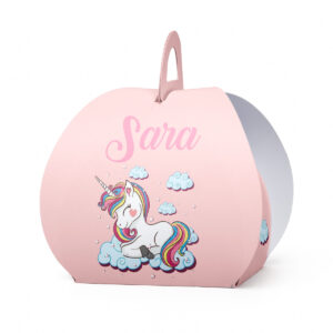 Kutijica za poklone ovalna jednorog II - Slika 1