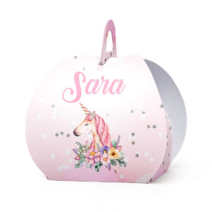 Kutijica za poklone ovalna jednorog IV - Slika 1