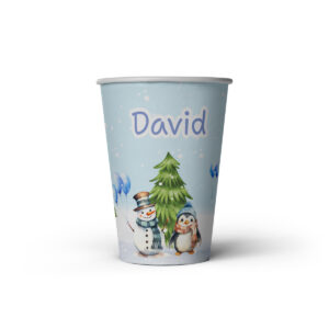 Čaša pingvin i sneško - Slika 1