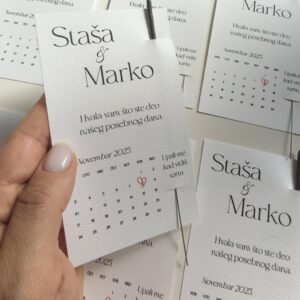 Prskalica venčanje kalendar - Slika 4
