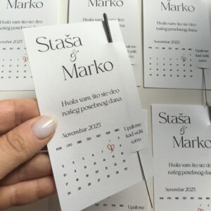 Prskalica venčanje kalendar - Slika 2